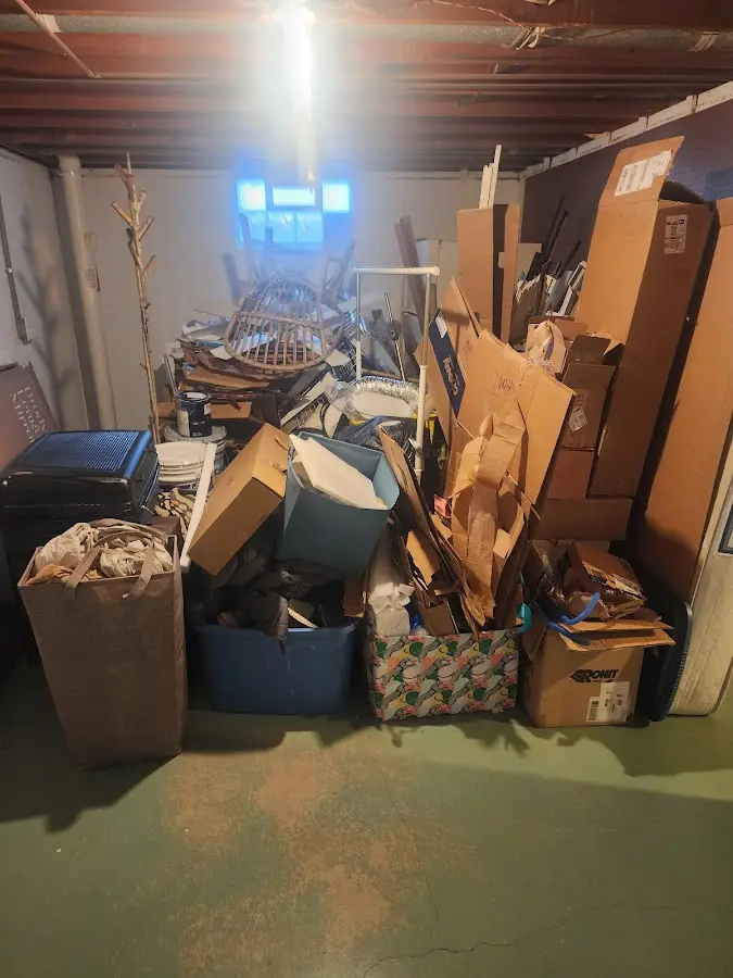 Roll-off dumpster container at job site for Concrete Dumpster Rental in Laguna Hills